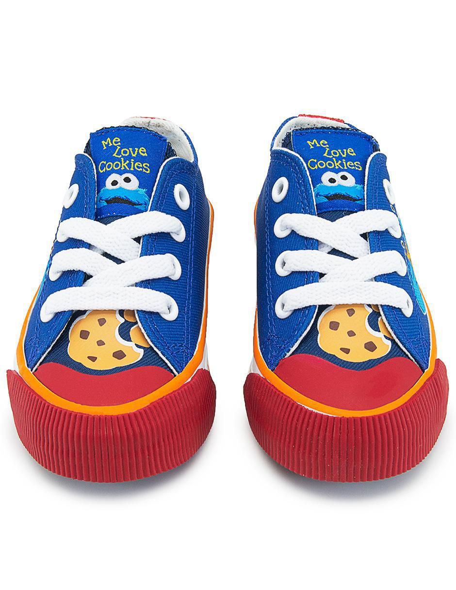 Tenis para niño Plaza Sésamo Come galletas 6
