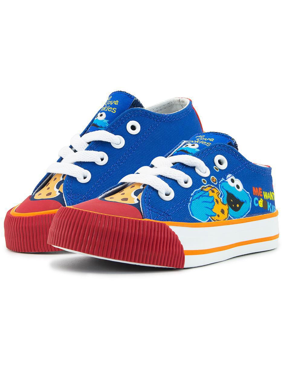 Tenis para niño Plaza Sésamo Come galletas 3
