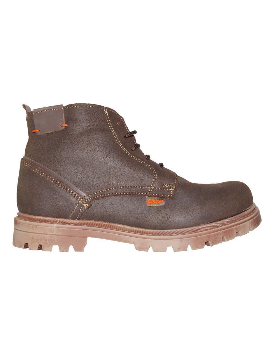 Bota de piel para niño