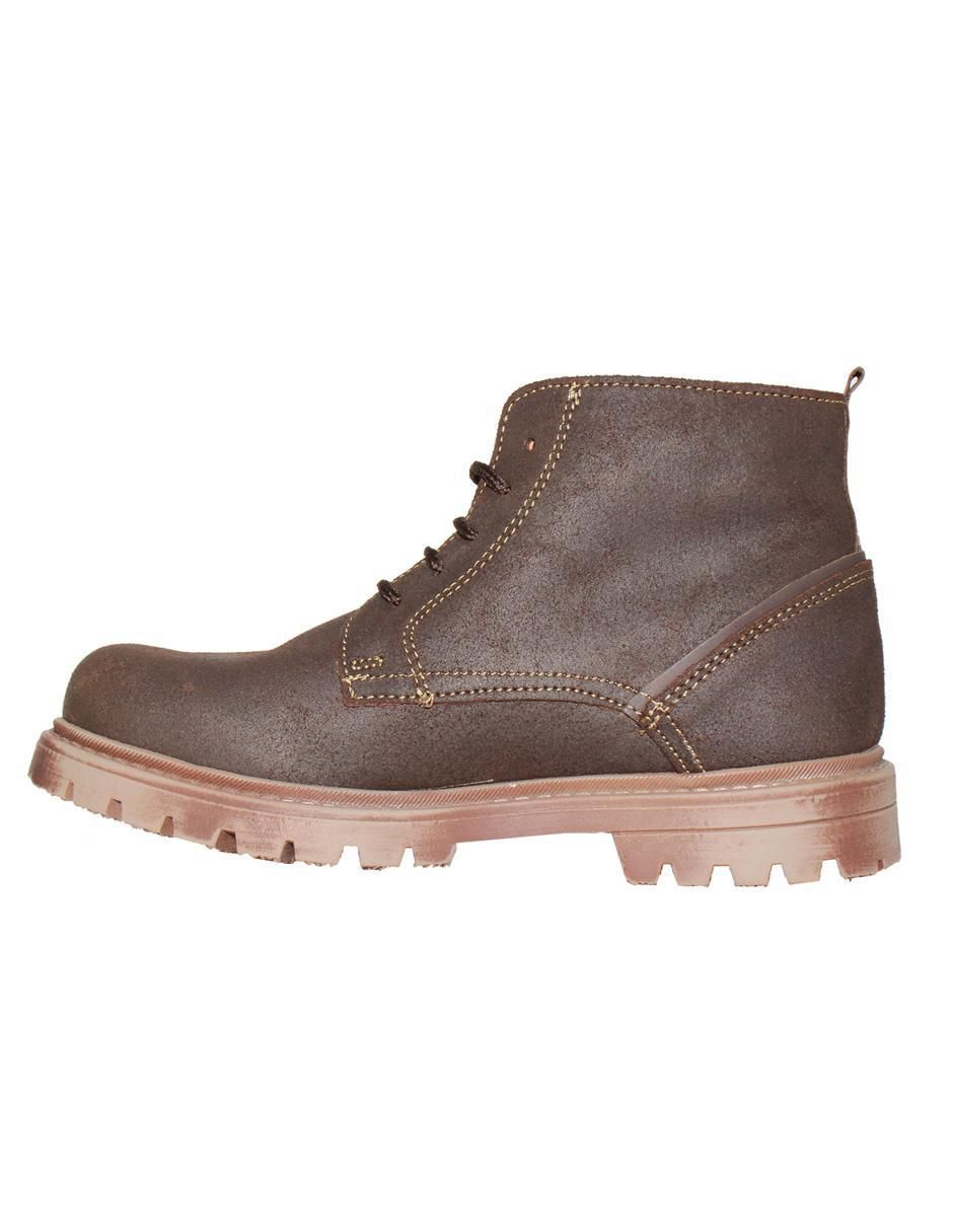 Bota de piel para niño