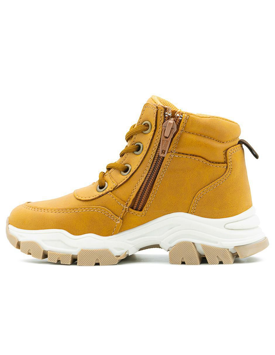 Bota de piel Hiking para niño
