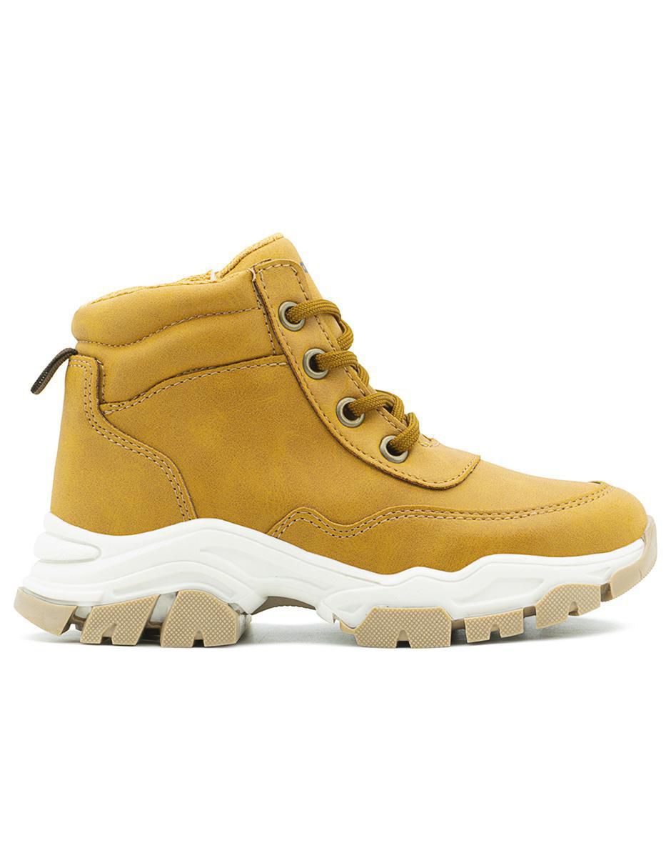 Bota de piel Hiking para niño