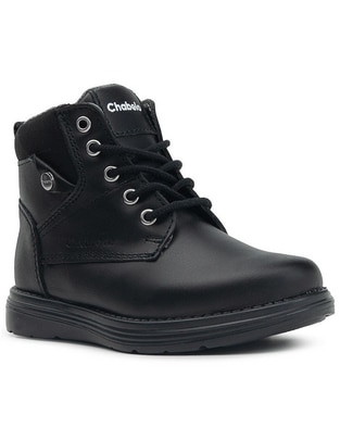 Bota de piel para niño