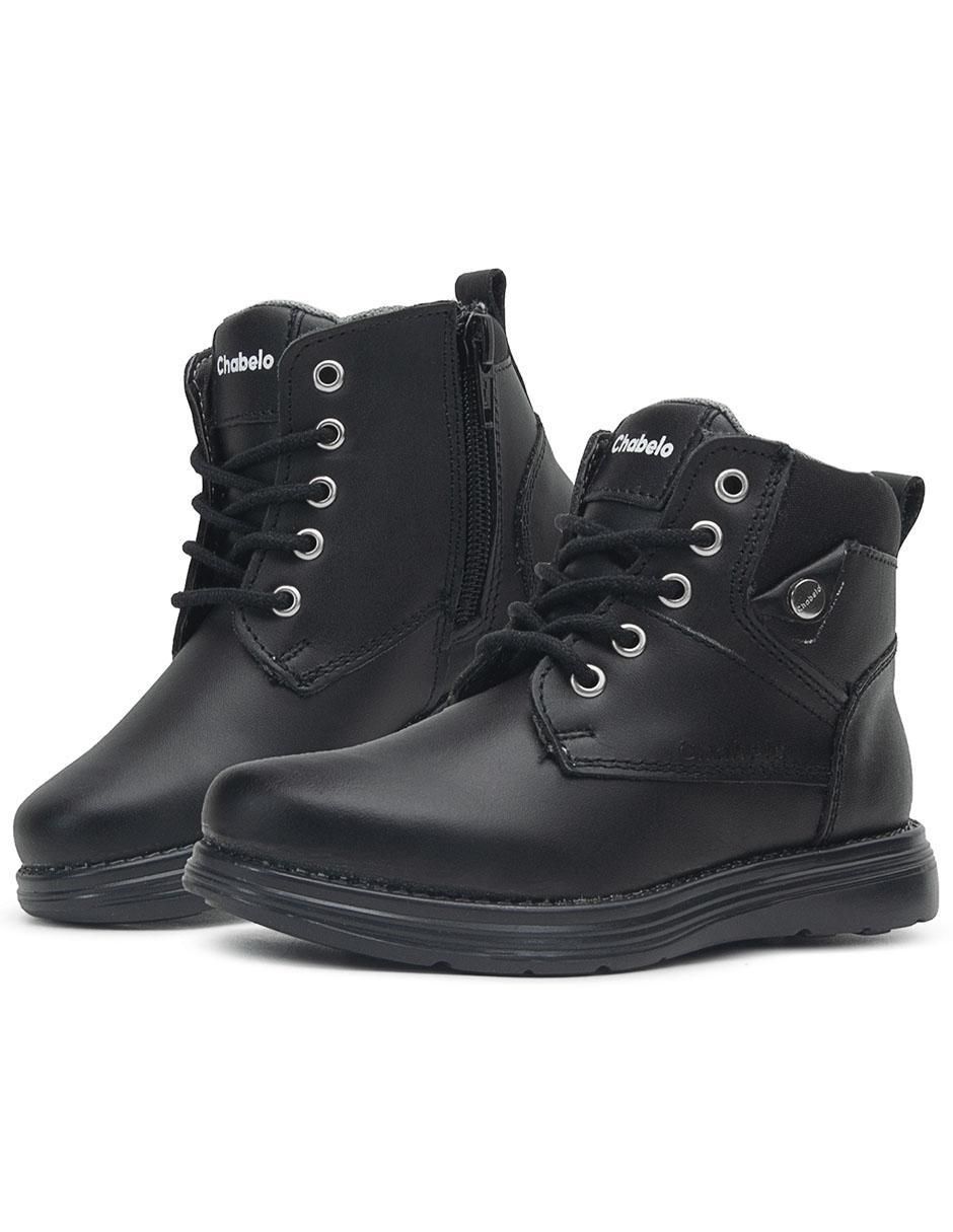 Bota de piel para niño
