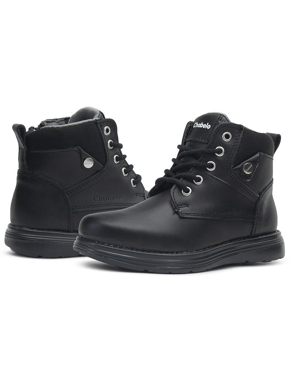 Bota de piel para niño