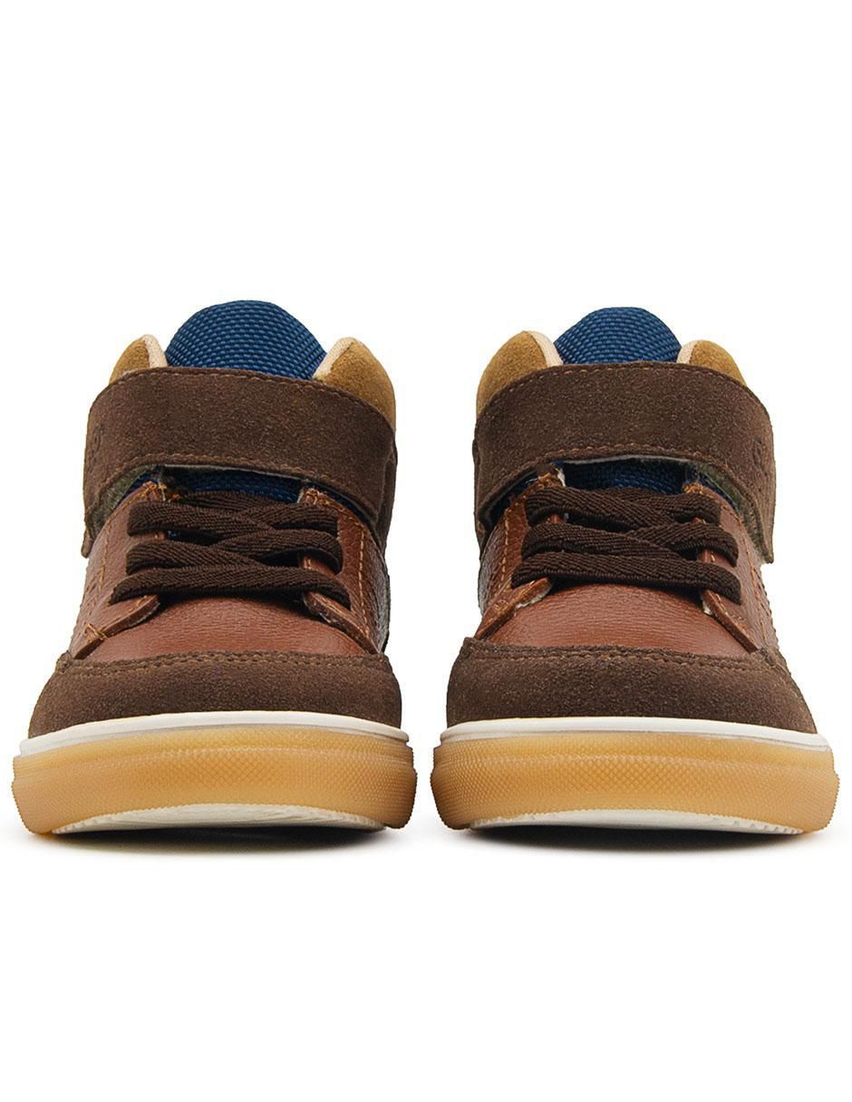 Bota de piel para niño