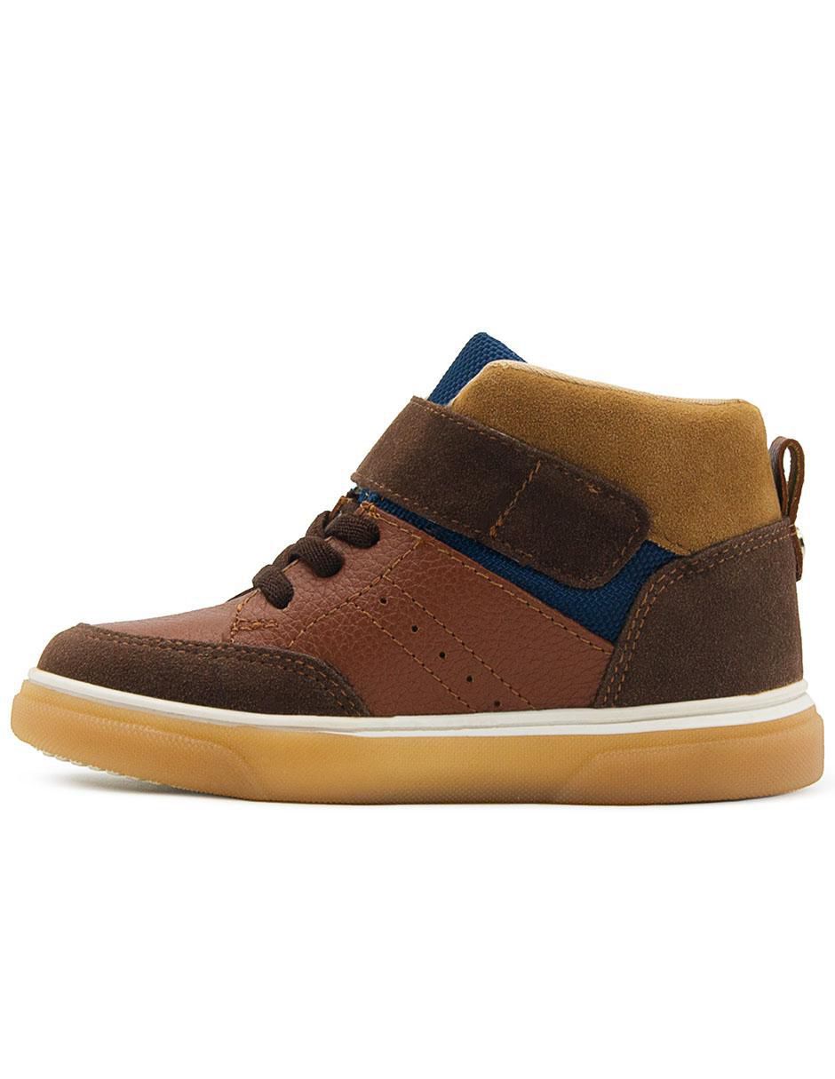 Bota de piel para niño