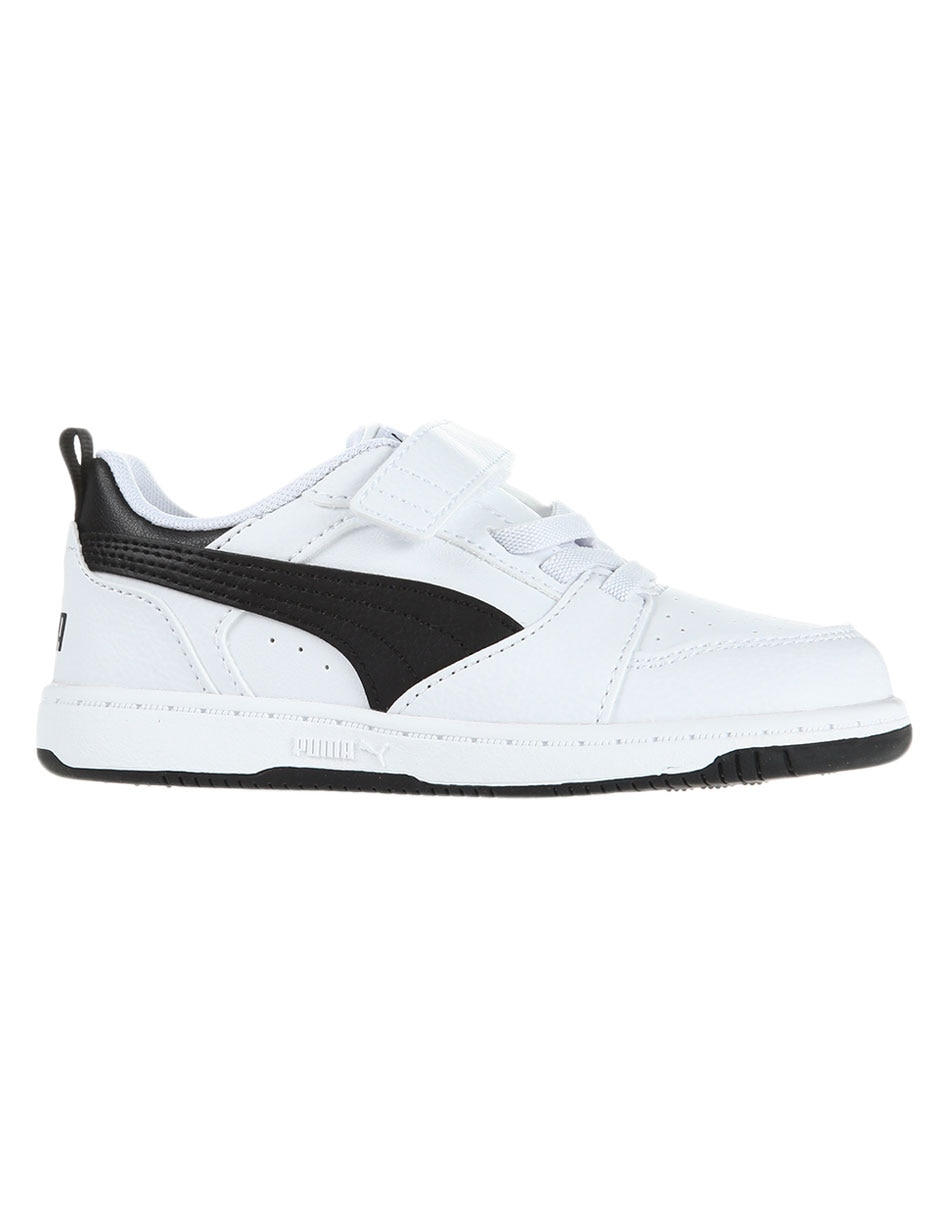Tenis Puma para niño Rebound V6 Lo Ac