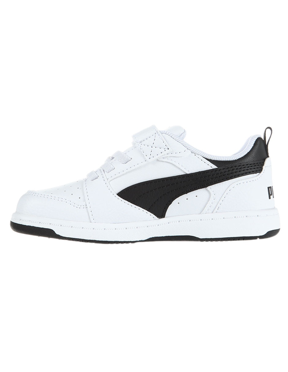Tenis Puma para niño Rebound V6 Lo Ac