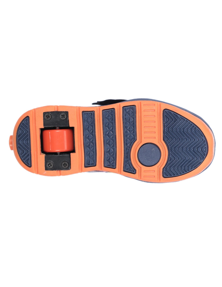 Tenis con ruedas Speed Roller para niño Fire Roller
