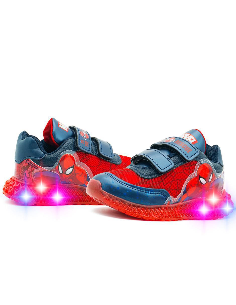 Tenis con luz para niño Marvel Spider-Man