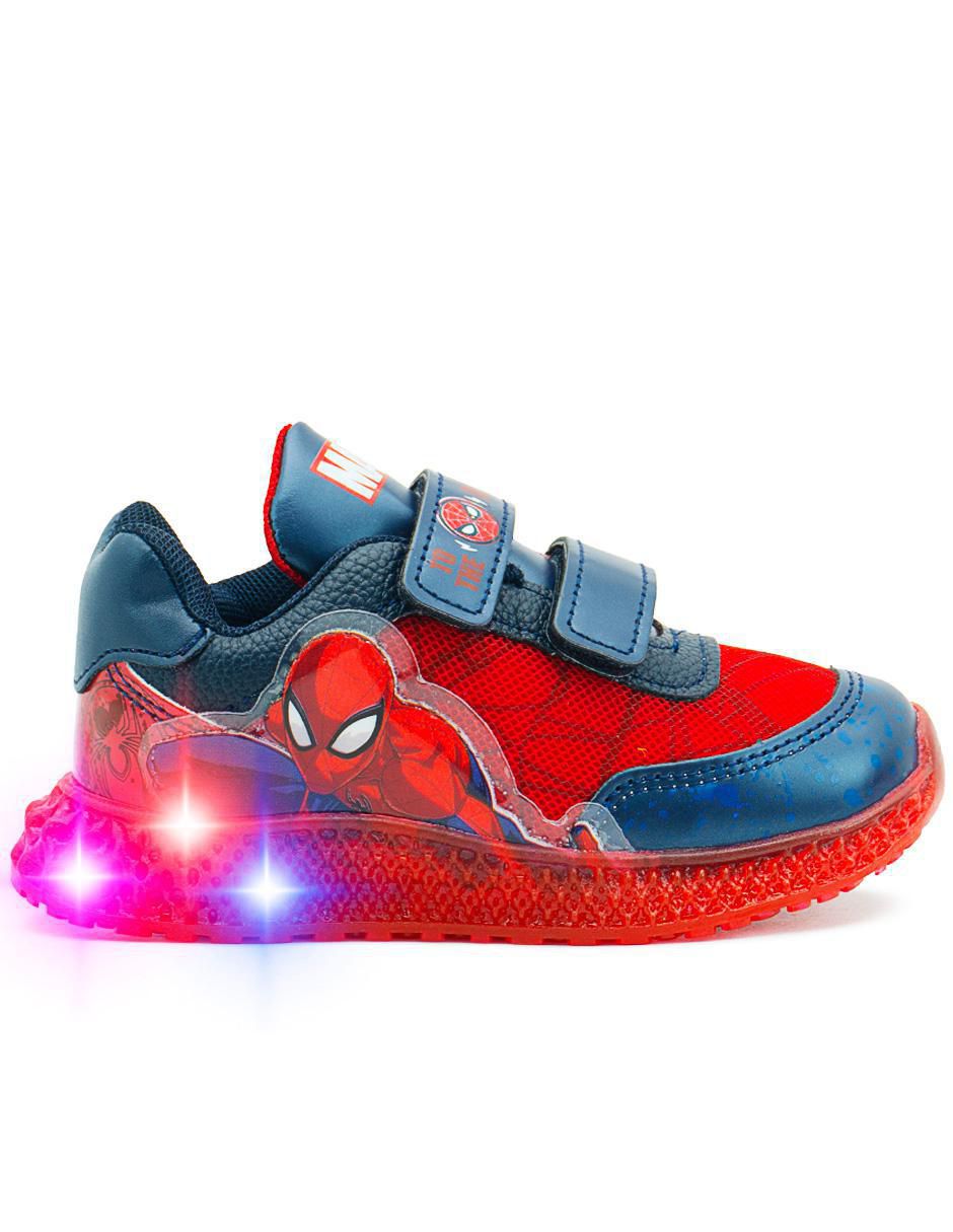 Tenis con luz para niño Marvel Spider-Man