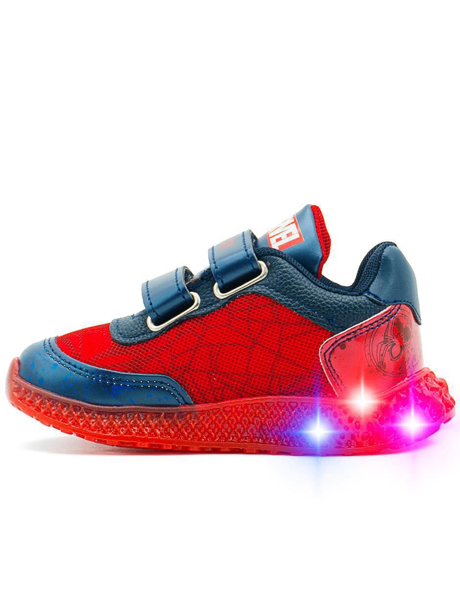 Tenis con luz para niño Marvel Spider-Man
