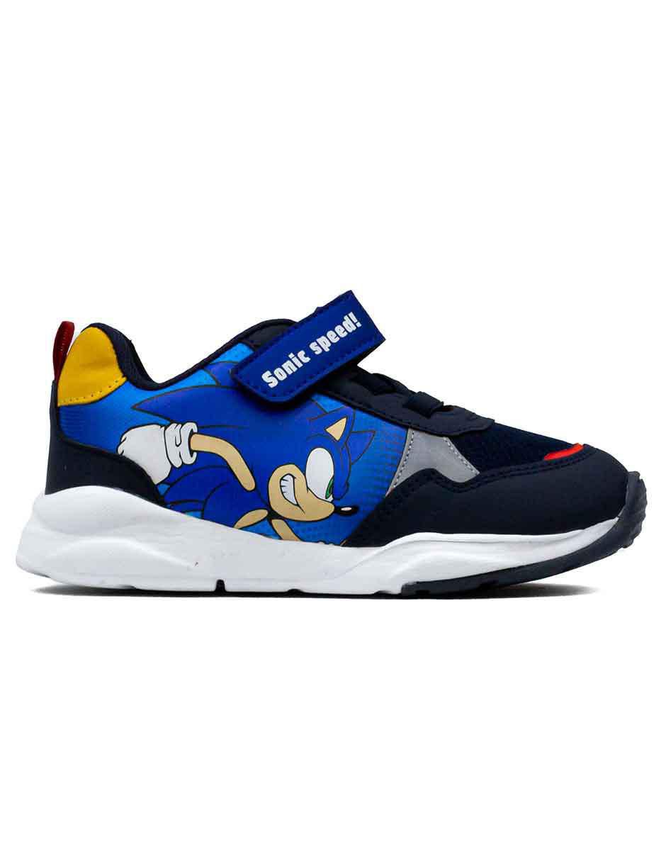 Tenis para niño Sonic The Hedgehog