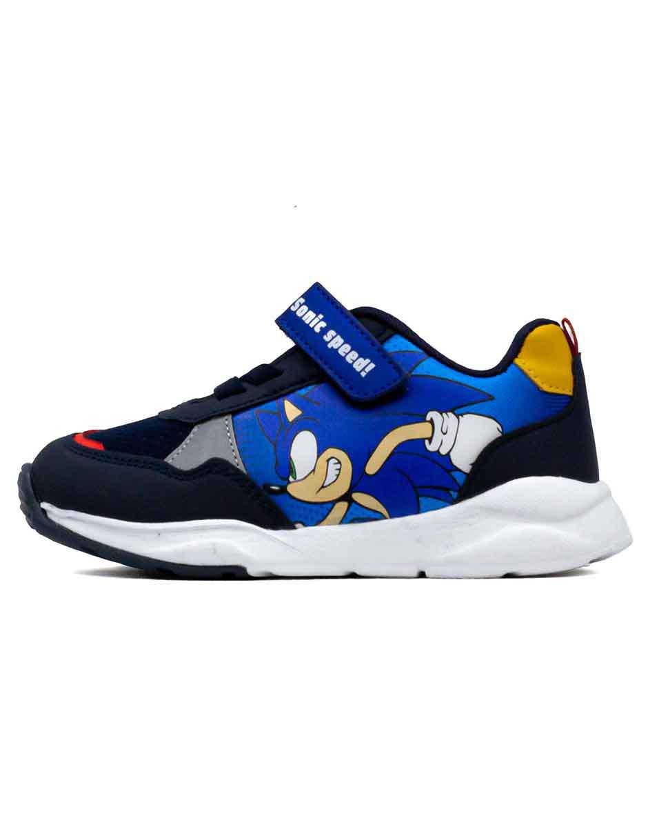 Tenis para niño Sonic The Hedgehog