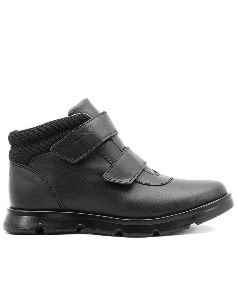 Bota de piel para niño