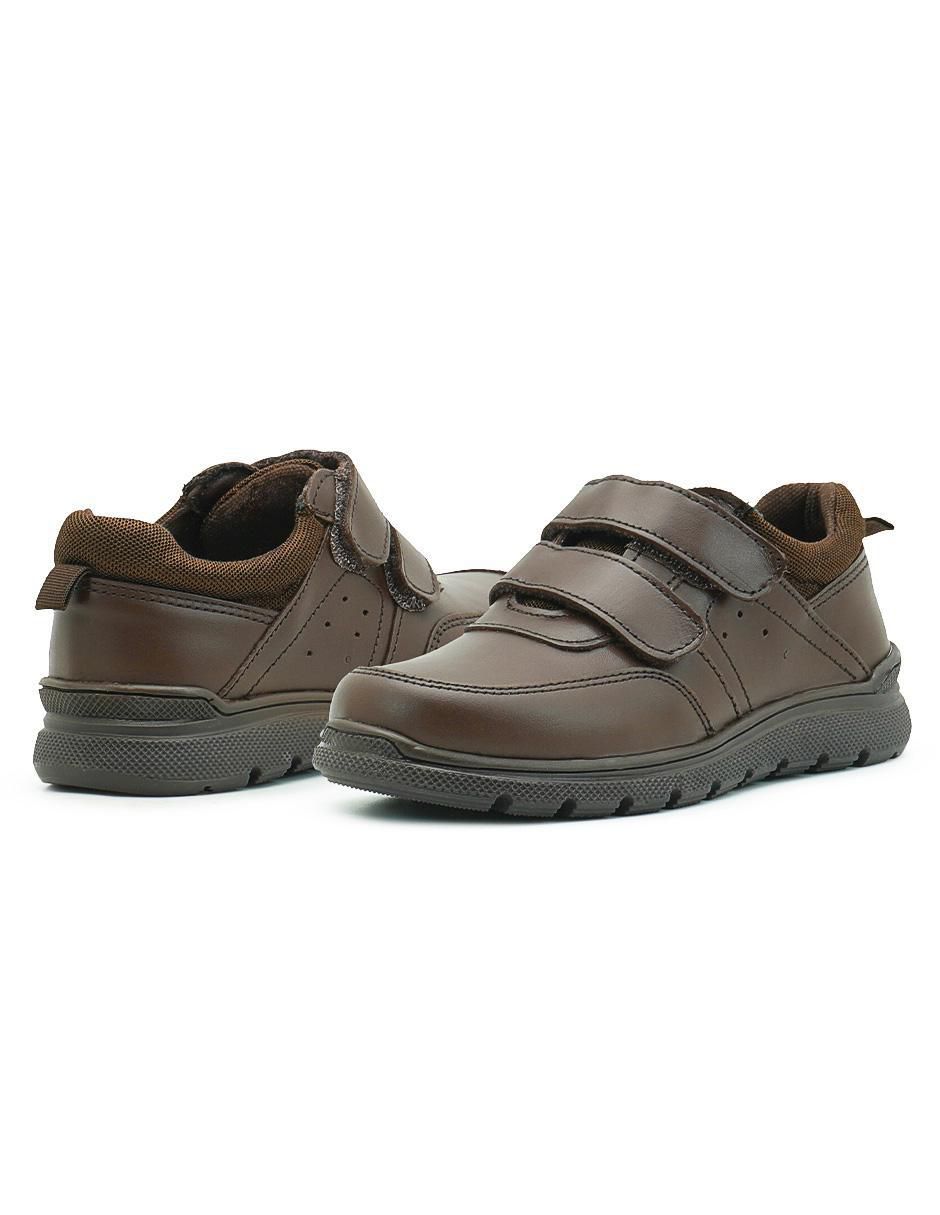 Zapato Back To School de piel para niño