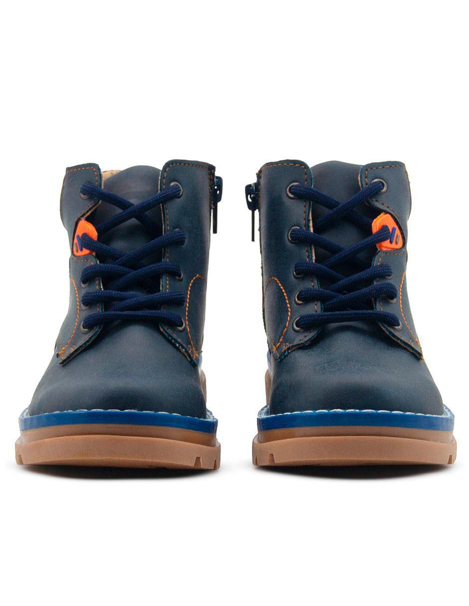 Bota de piel para niño
