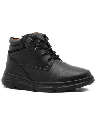 Bota de piel Back To School para niño