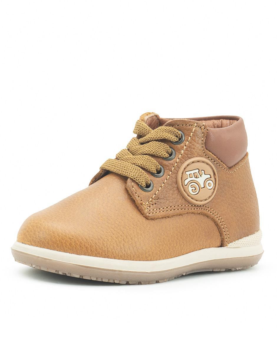 Bota de piel para niño
