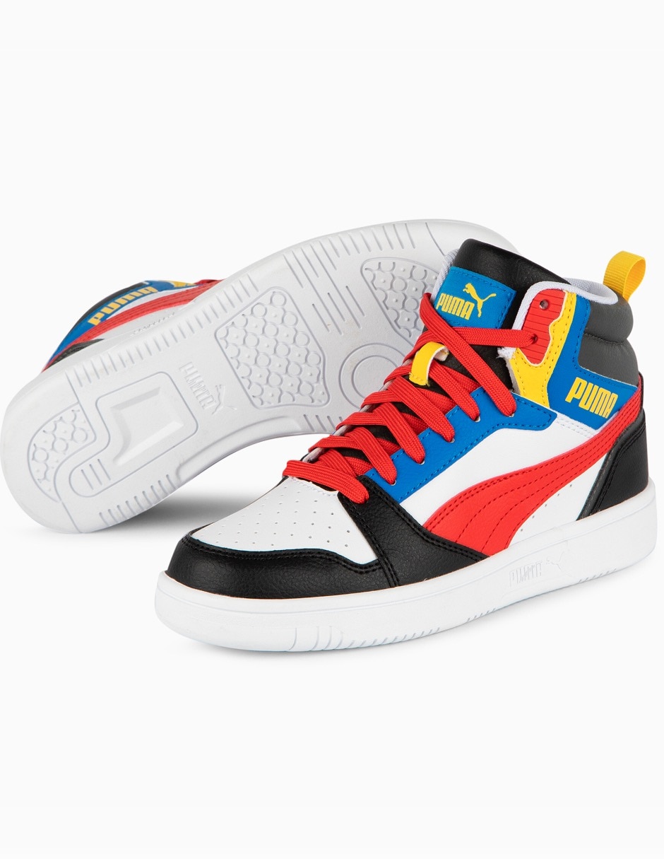 Tenis Puma para niño Rebound V6 Mid Jr