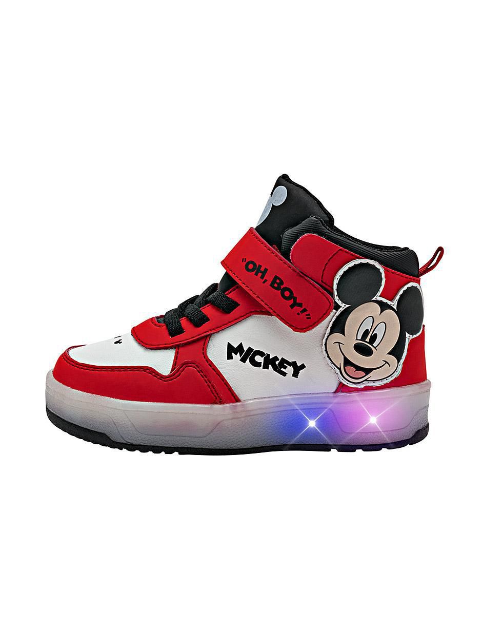 Tenis con luz para niño Mickey 2