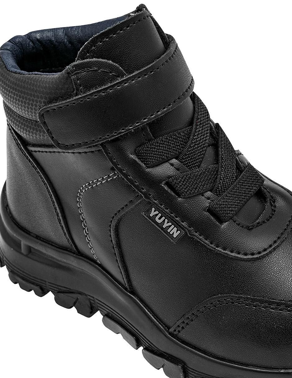 Bota de piel para niño