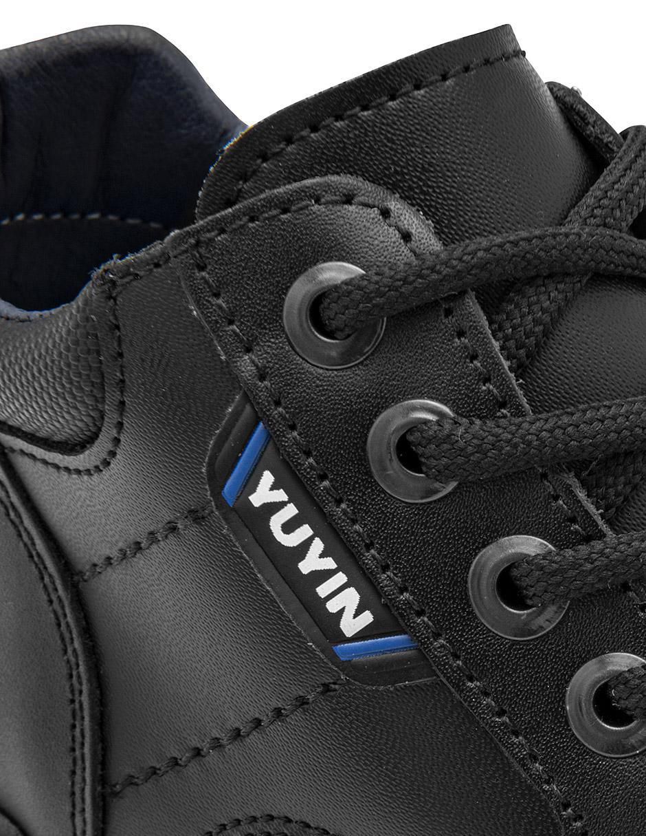 Bota de piel para niño