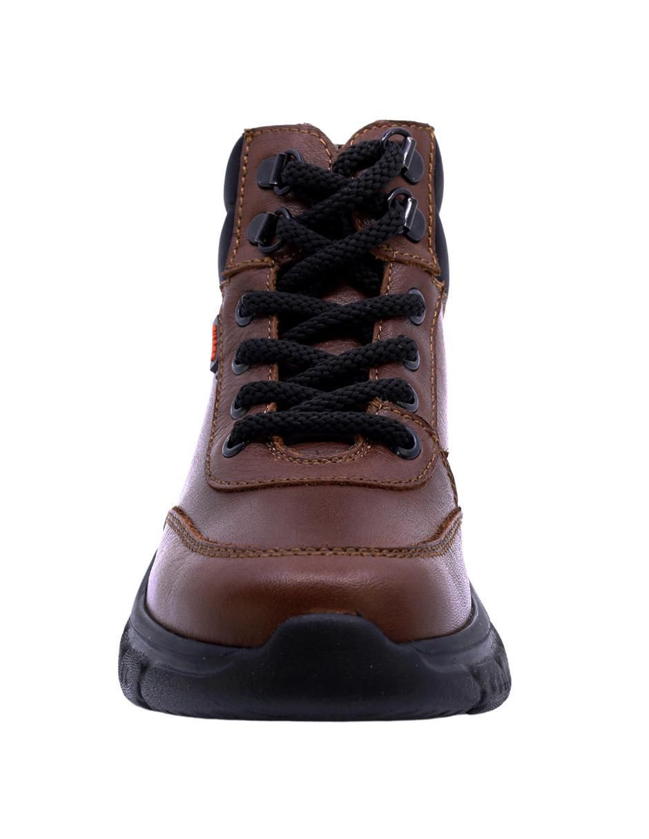 Bota de piel para niño