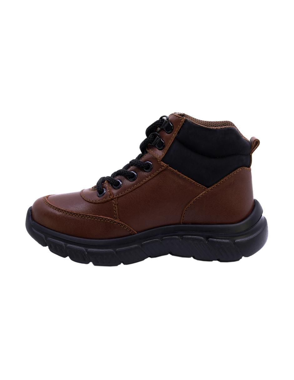 Bota de piel para niño