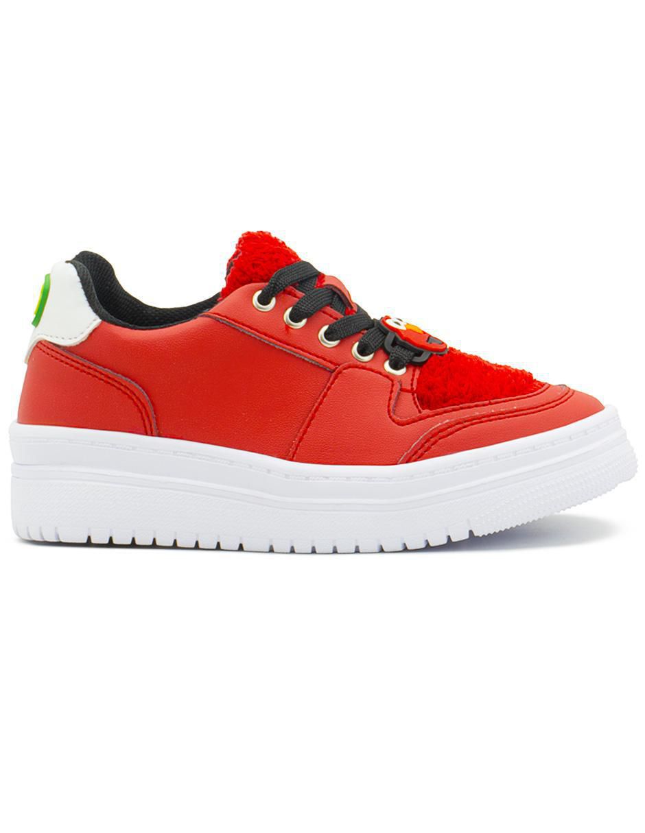 Tenis para niño Plaza Sésamo Elmo 4