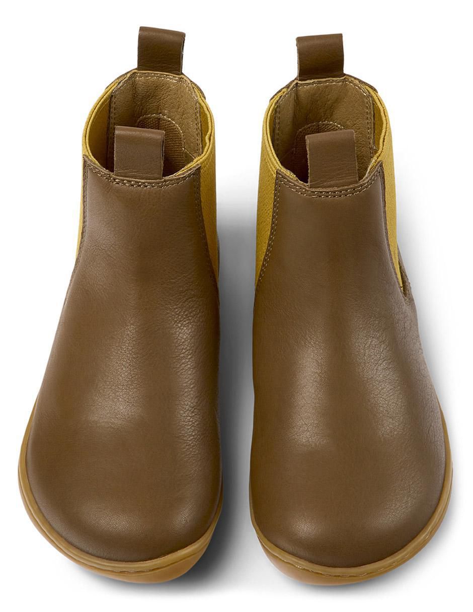 Bota de piel Peu Cami para niño