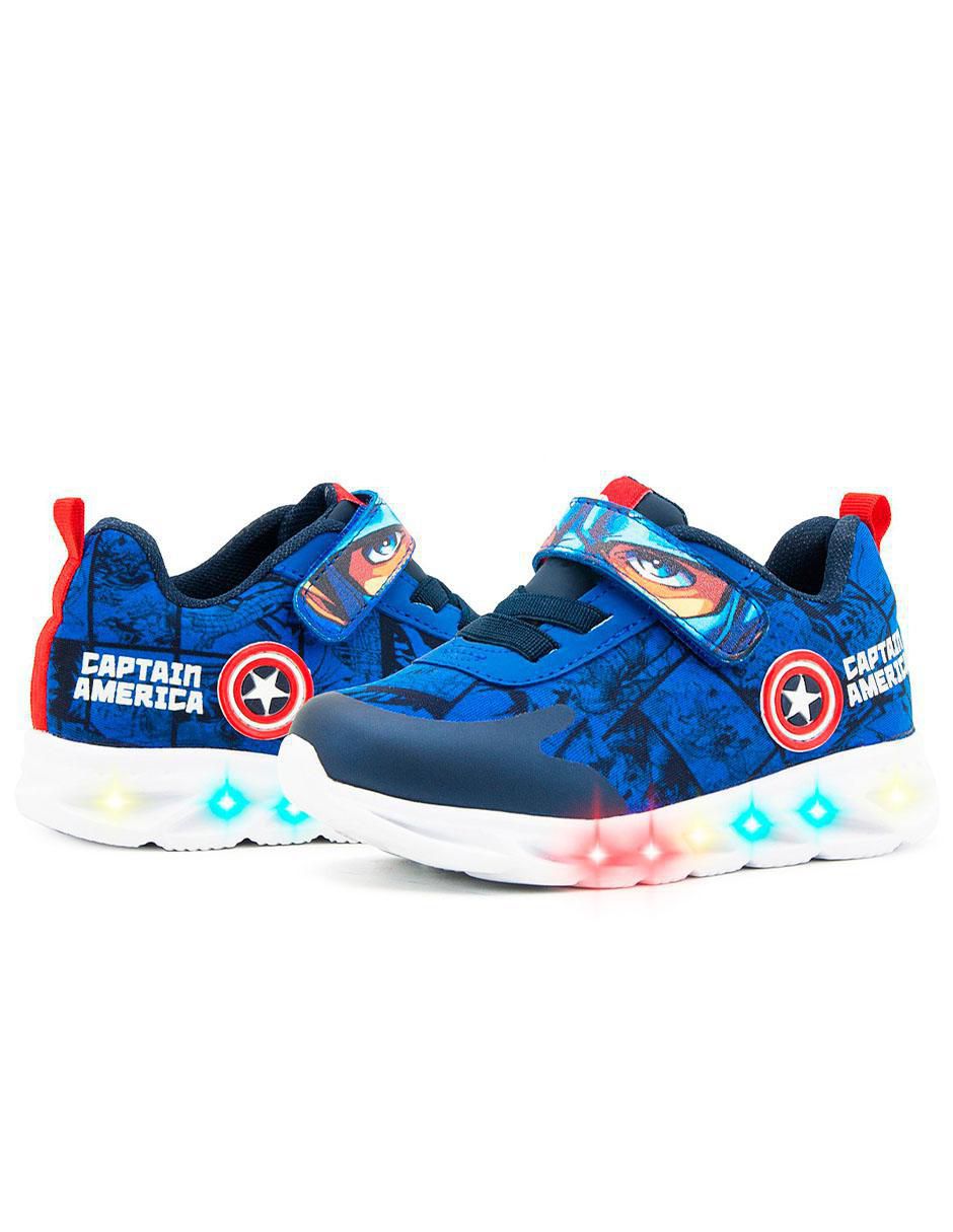 Tenis para niño Marvel Capitán América
