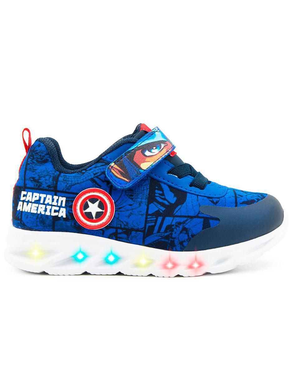 Tenis para niño Marvel Capitán América
