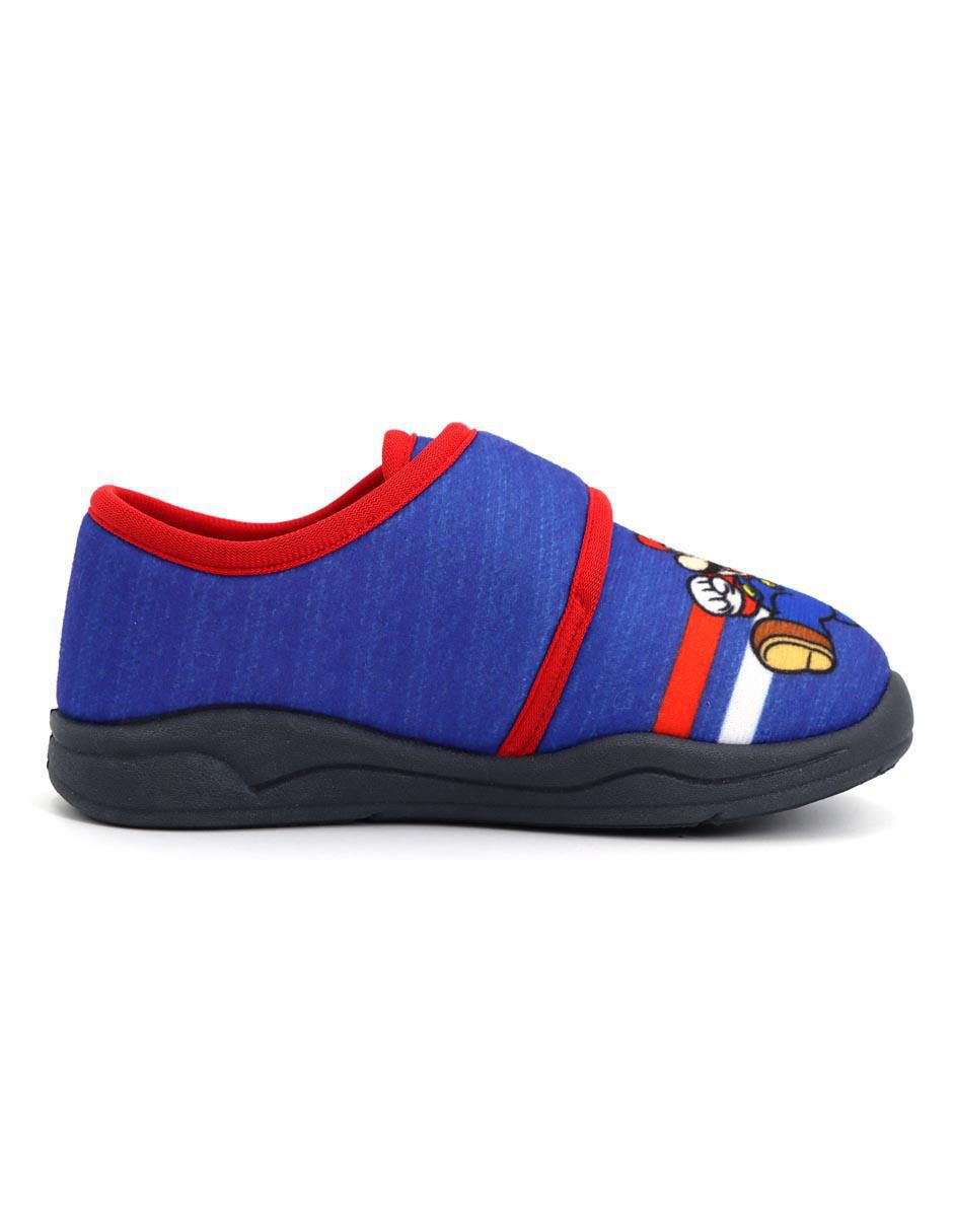 Pantufla Mario Bros para niño
