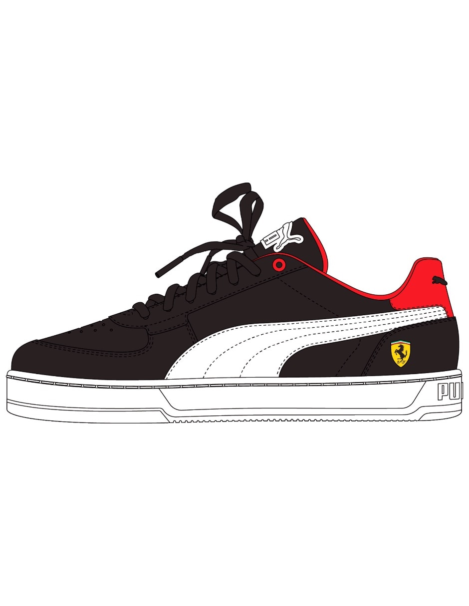 Tenis Puma Motorsport para niño Ferrari Caven 2.0 Jr Ferrari