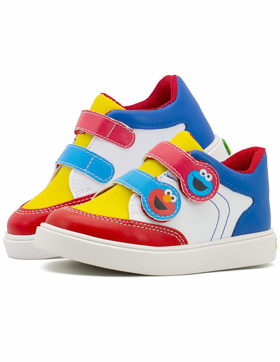 Tenis para niño Plaza Sésamo Elmo 2