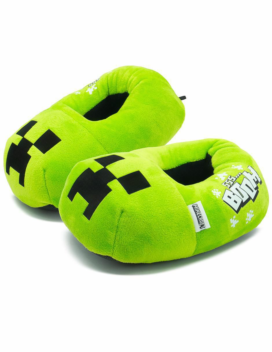 Pantufla Yuyin Minecraft para niño