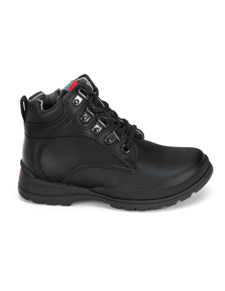 Bota de piel para niño