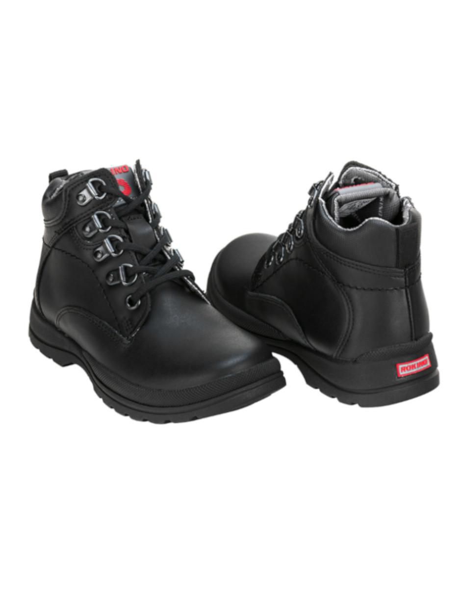 Bota de piel para niño