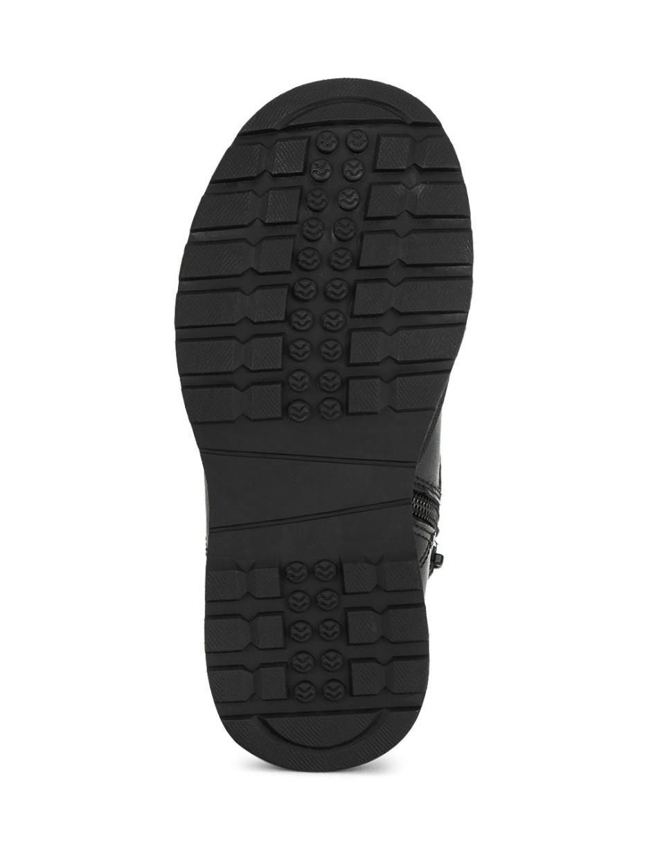 Bota de piel para niño