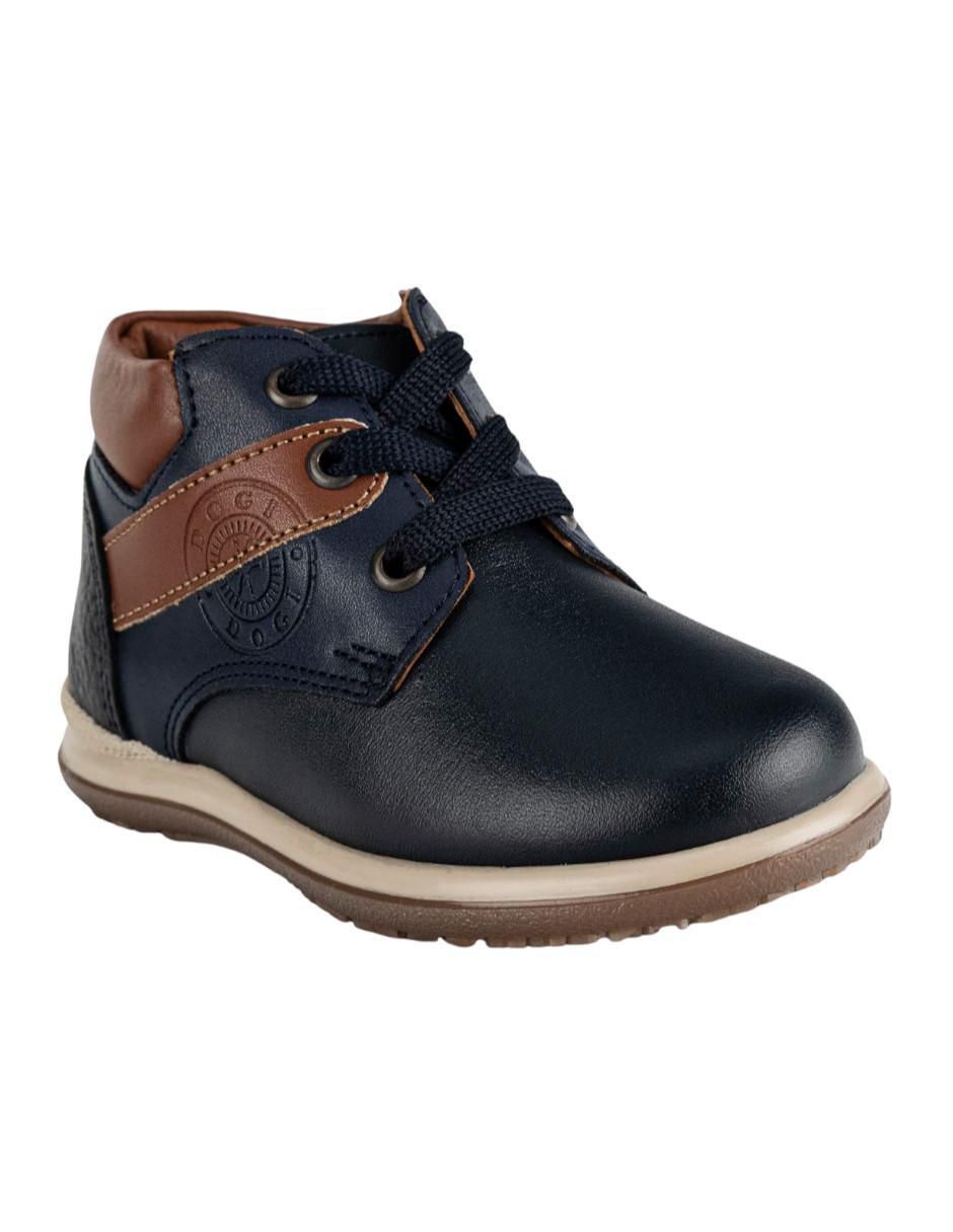 Bota de piel para niño