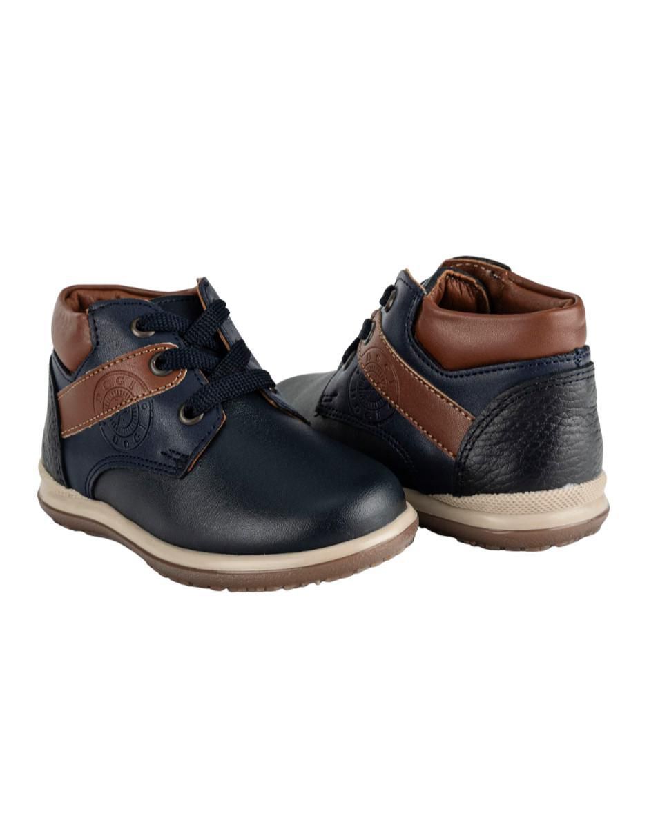 Bota de piel para niño