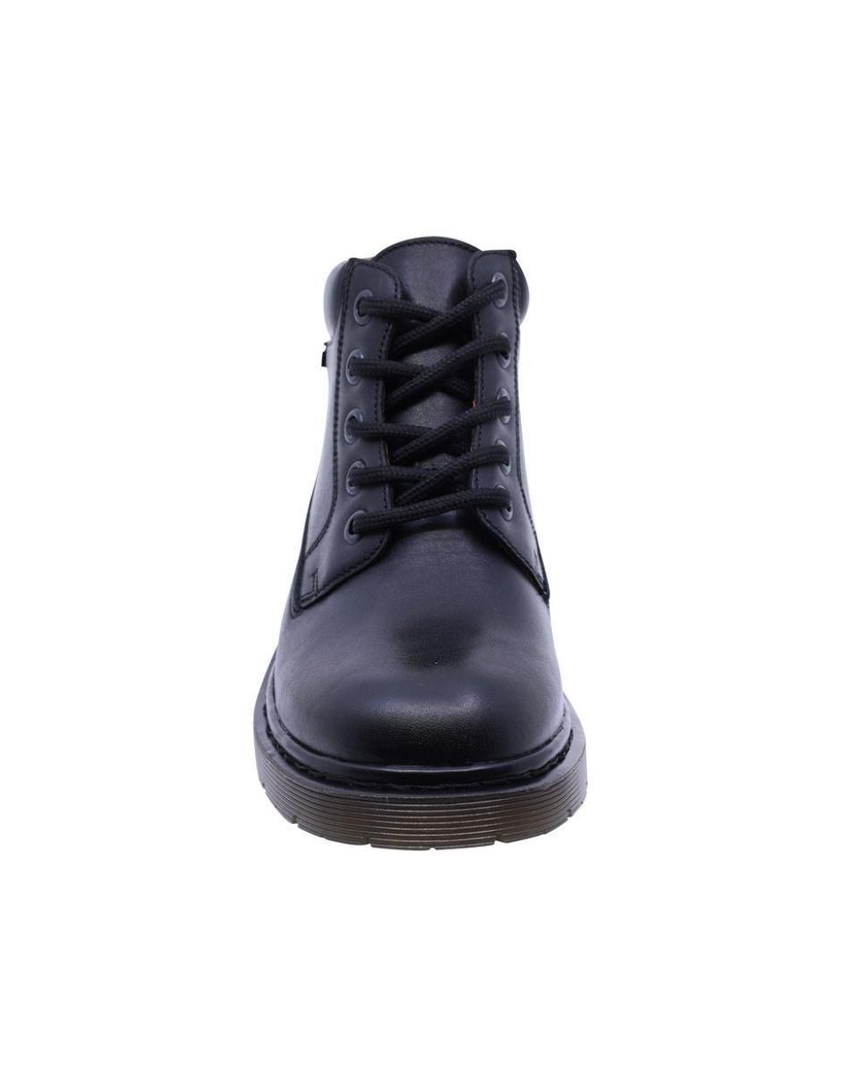 Bota de piel audaz para niño