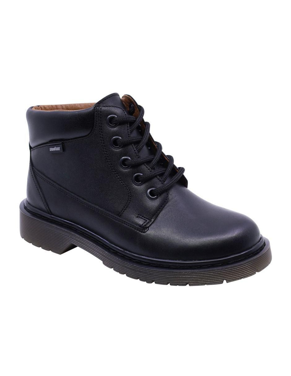 Bota de piel audaz para niño