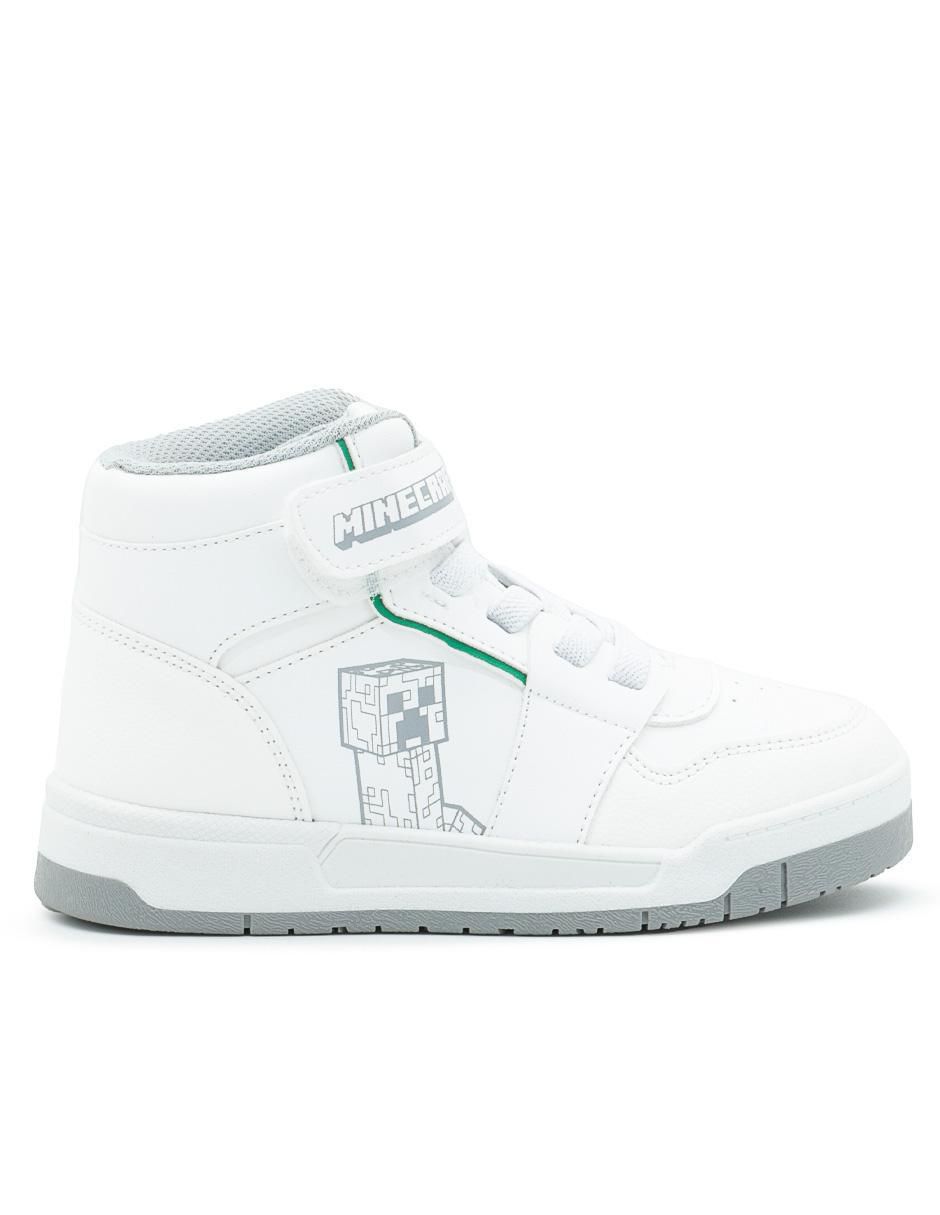 Tenis para niño Minecraft Creeper