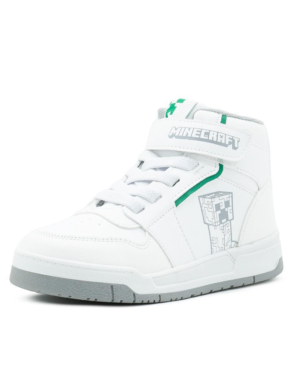 Tenis para niño Minecraft Creeper