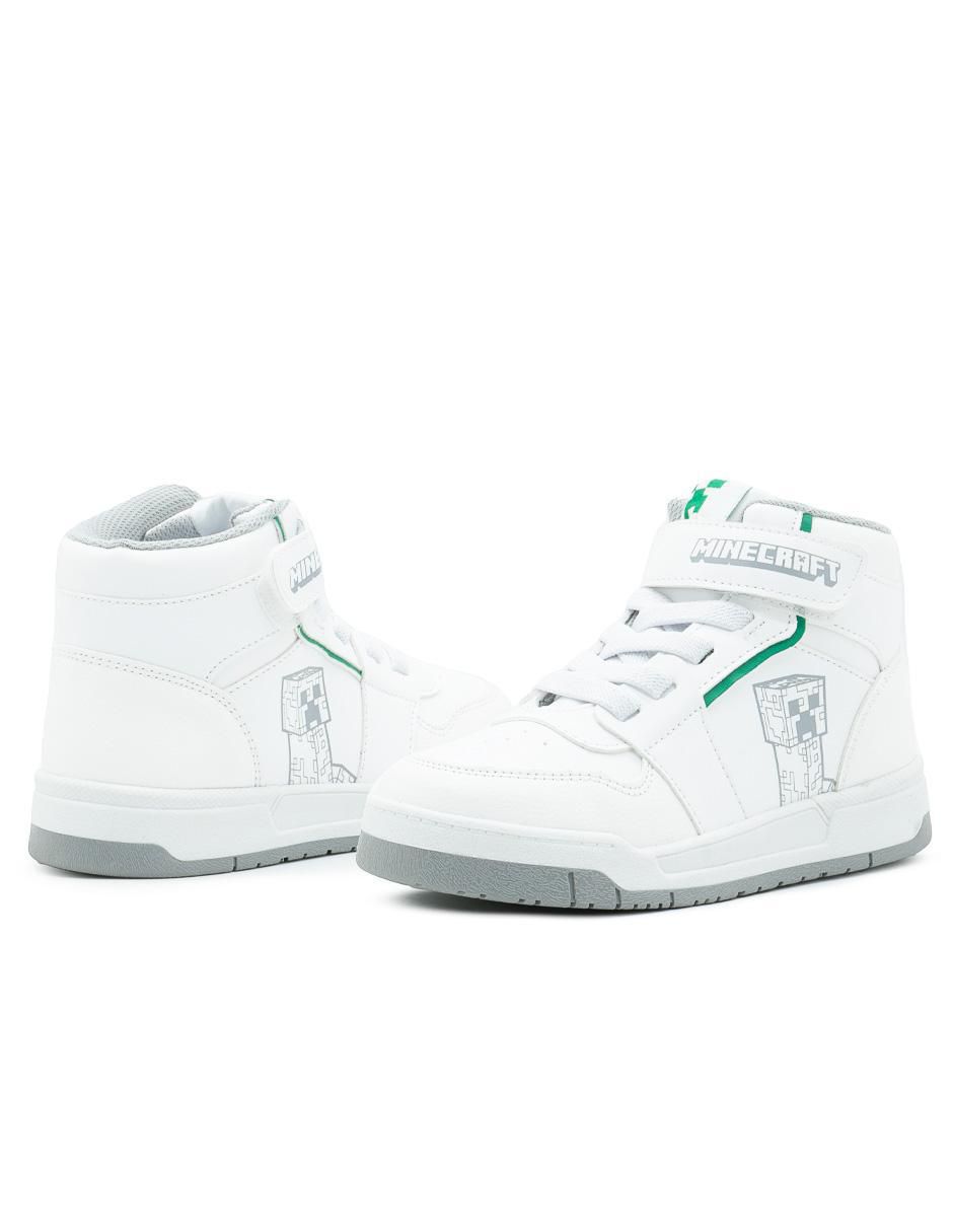 Tenis para niño Minecraft Creeper