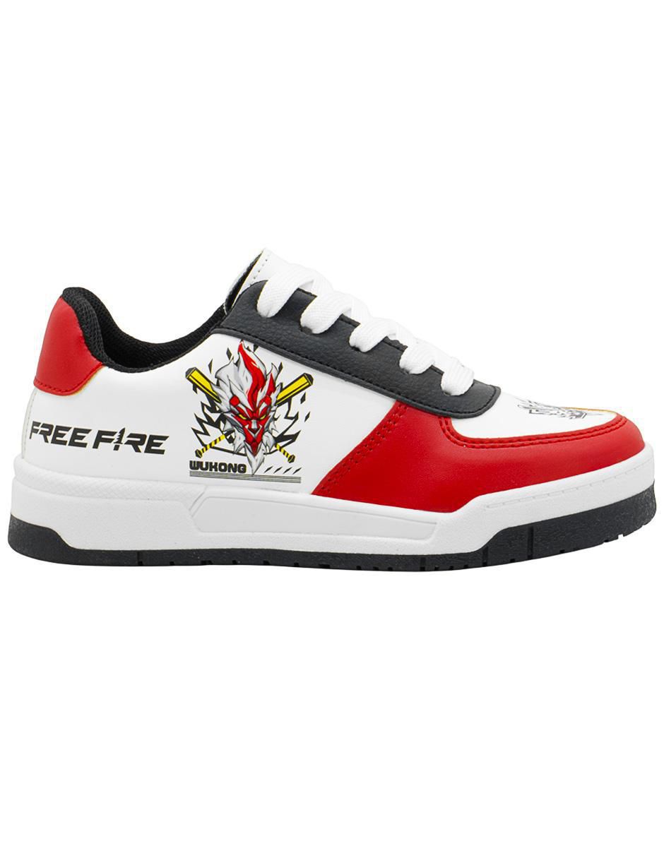Tenis para niño Free Fire