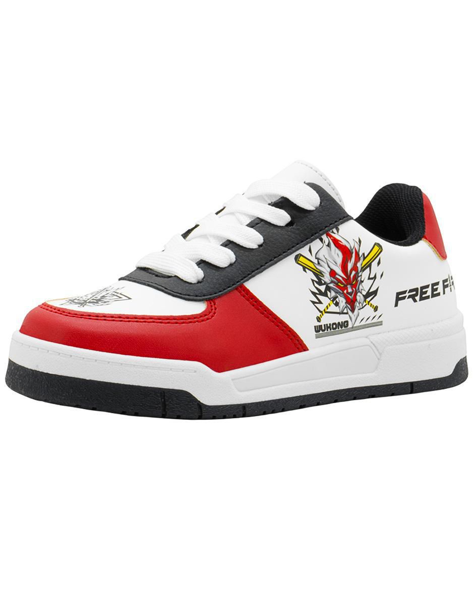 Tenis para niño Free Fire